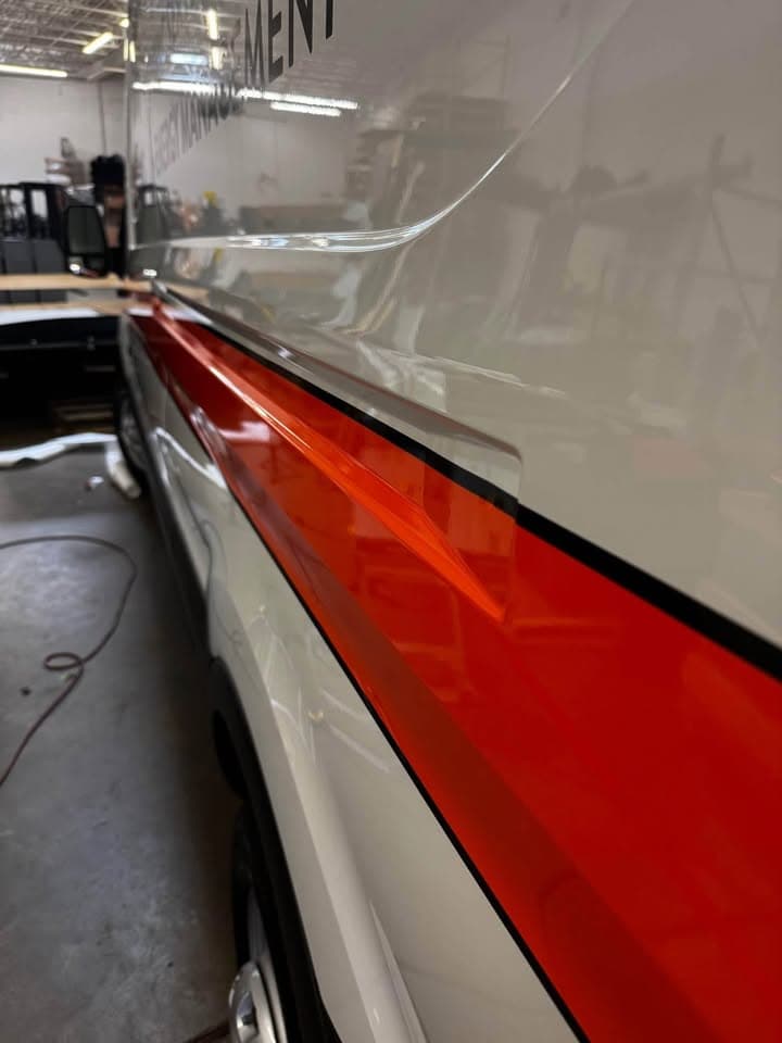 Commercial project: wrap detail